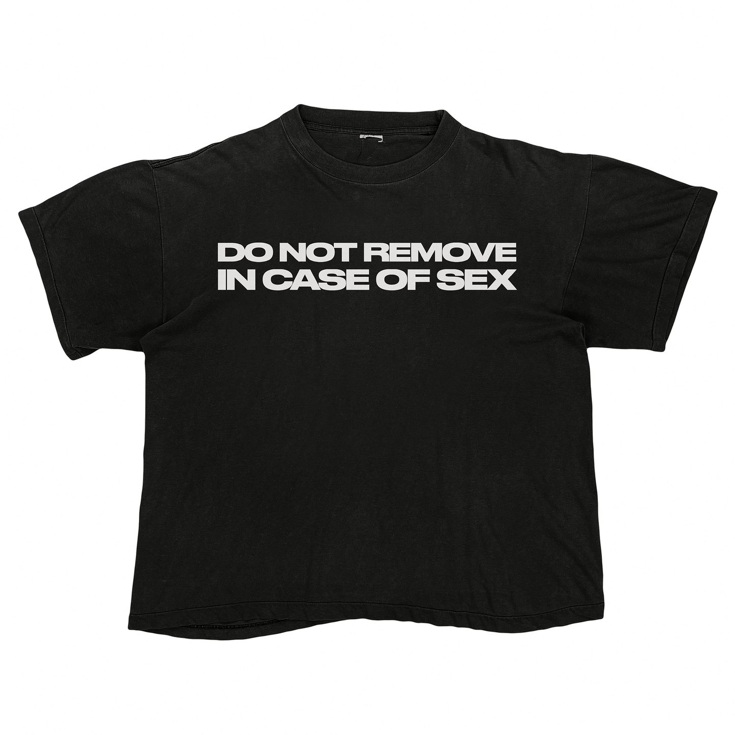 BLACK CRACKO CONDOM TEE