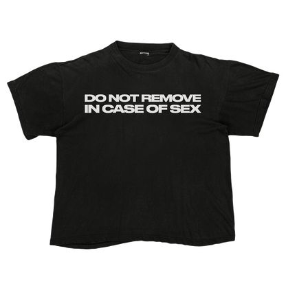 BLACK CRACKO CONDOM TEE